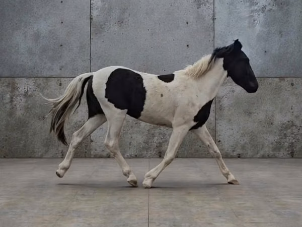 Horse (M), American paint horse