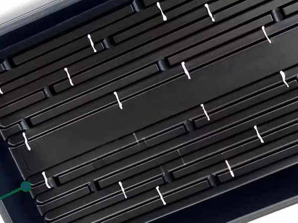 Affordable Hydroponic Growing Tray - With Holes