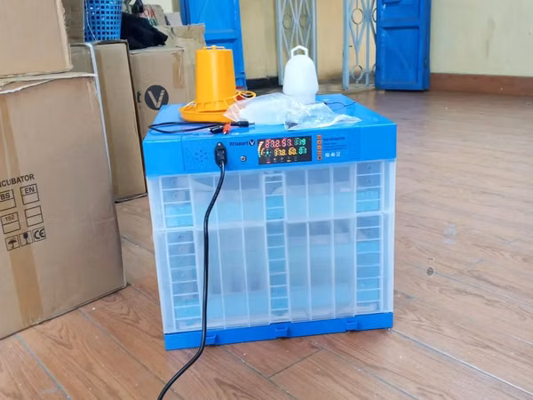 192 Eggs Fully Automatic AC/DC Poultry Incubator