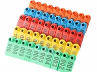 TPU Sheep Ear Tags Are Durable, Flexible & Eco - Friendly - 100pcs — photo 1