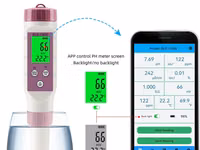 Tester apă 7 în 1: pH, TDS, EC, ORP, Salinitate, Temp., S.G. — фото 5