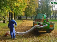 Aspirator de frunze montabil pe bortul remorcii (pentru captarea frunzelor in remorca) — Foto 1