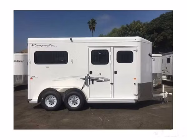 Trails West 2027 Manufacturing ROYALE PLUS 2 Horse Trailer