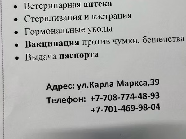 Ветаптека ветклиника Doctor Vet