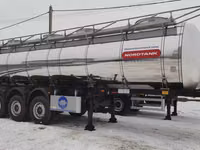 Молоковоз, цистерна полуприцеп — foto 1