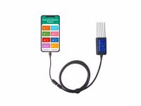 Analizator de calitate 4G pentru sol: Umiditate, Temperatura, pH, EC, NPG, Fertilitate... — photo 1