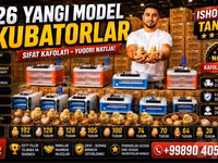192 Тухумли Инкубатор | Профессионал Ақлли Инкубатор | 220V / 12V — foto 3