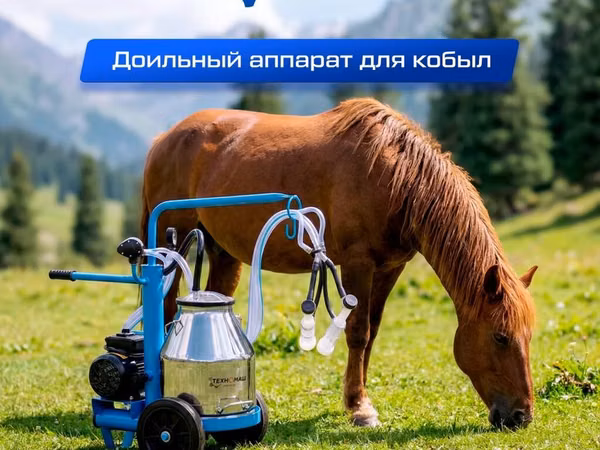 Доильный аппарат Для кобыл TECHNOMACH от компании ТЕХНОМАШ!!! Что