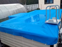 Prelata brezent baner tent брезент водонепроницаемый — photo 3