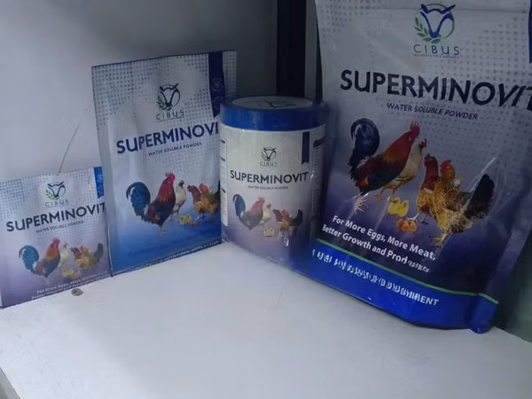 Superminovit Poultry Nutritional Supplement 30g, 100g, 500g, 1kg