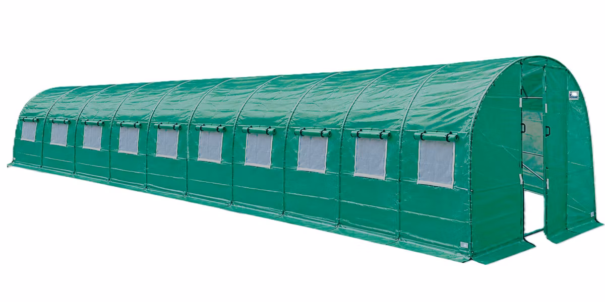 Seră Tip Tunel Cu Uși 10X4X2.5K - 0z - livrare / credit / agroteh